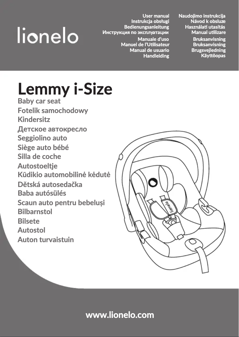 Image de la première page du manuel de l'appareil ​​Lemmy