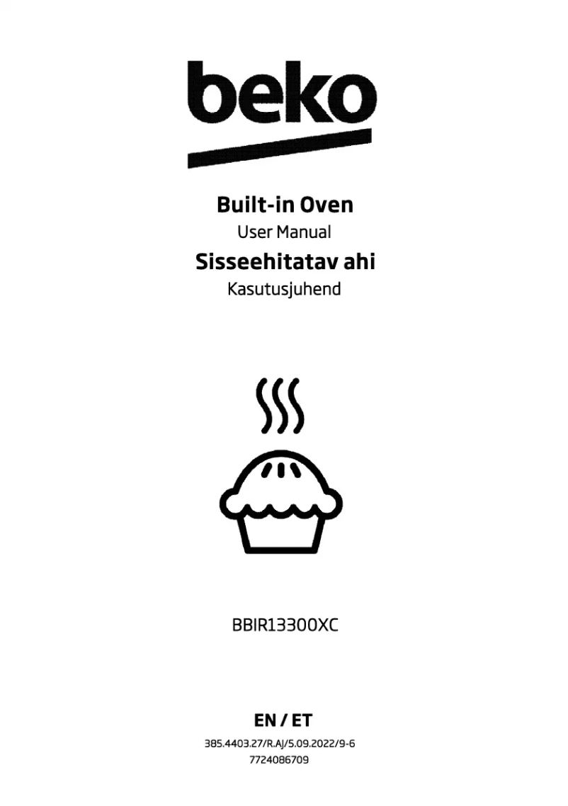 Image de la première page du manuel de l'appareil BBIR13300XC