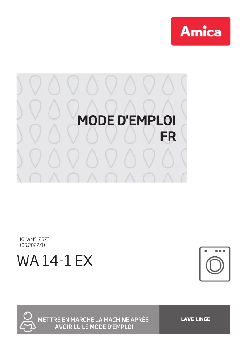 Image de la première page du manuel de l'appareil WA 14-1 Ex