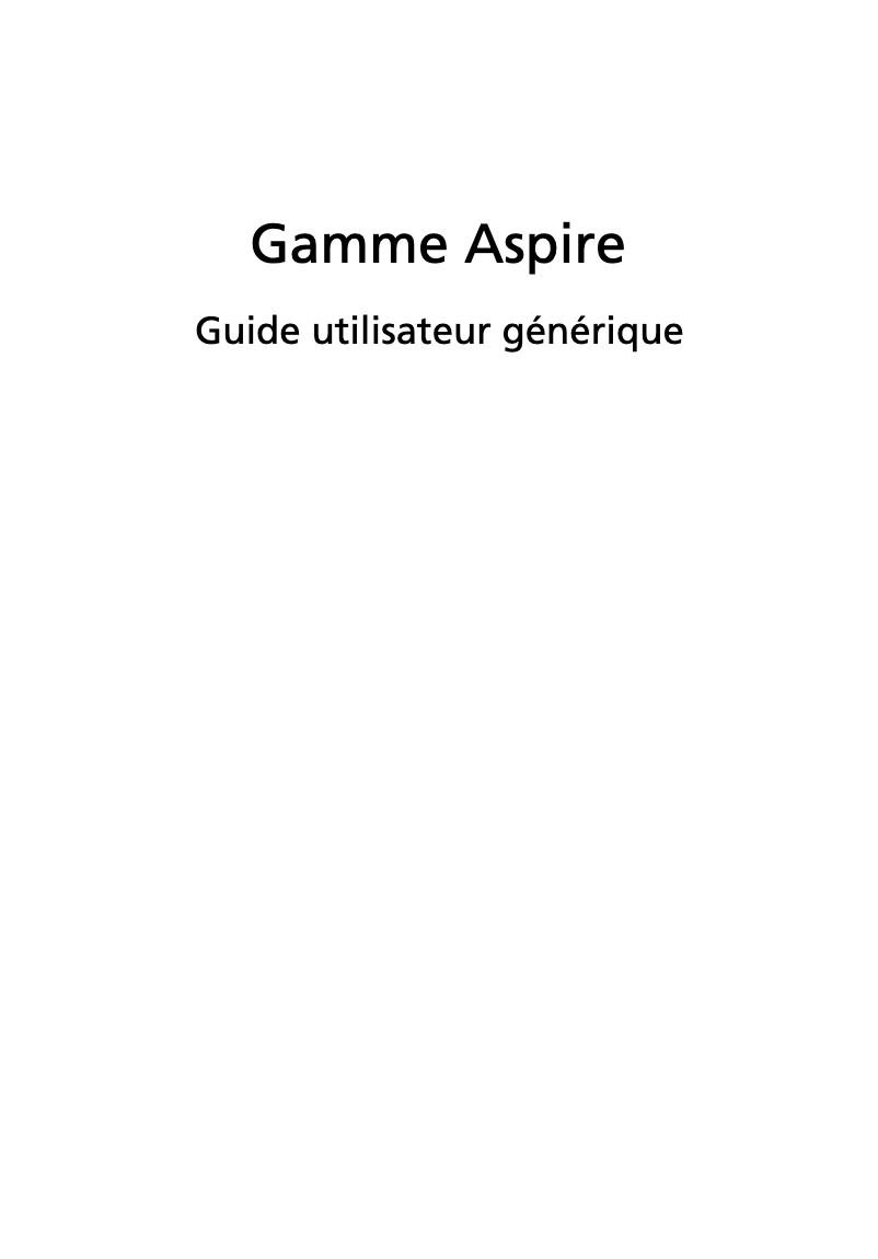 Página 1 del manual Manual de usuario Acer Aspire 1410