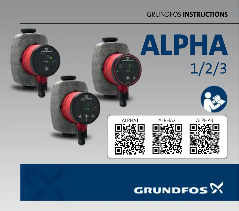 Página 1 del manual Folleto Grundfos Alpha3