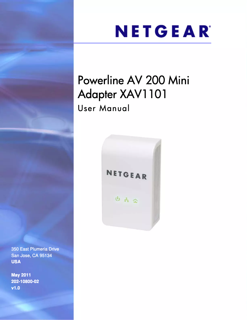 Image de la première page du manuel de l'appareil XAVB1101