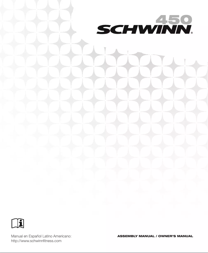 Page n°1 - Manuel utilisateur Schwinn 450