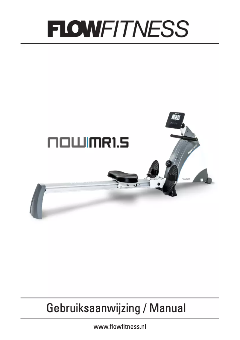 Page 1 de la notice Manuel utilisateur Flow Fitness NOW MR1.5