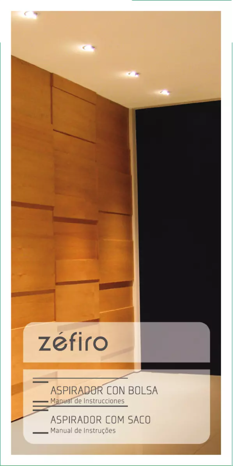 Page 1 de la notice Manuel utilisateur Becken Zefiro