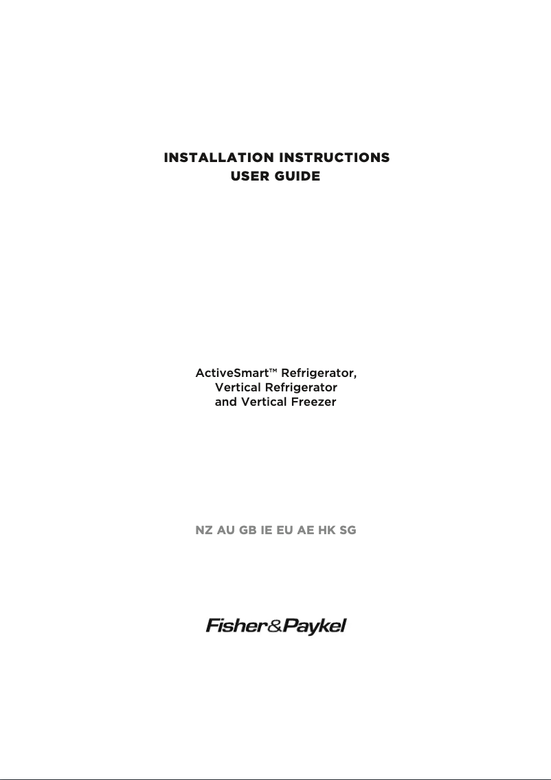 Image de la première page du manuel de l'appareil E450RW1