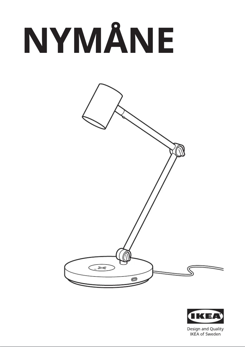 Image de la première page du manuel de l'appareil NYMÅNE 604.777.49