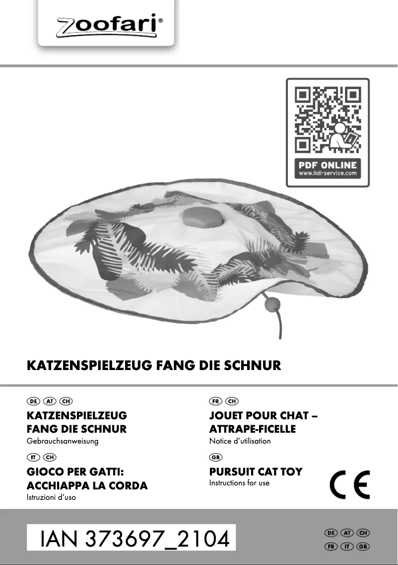 Image de la première page du manuel de l'appareil IAN 373697