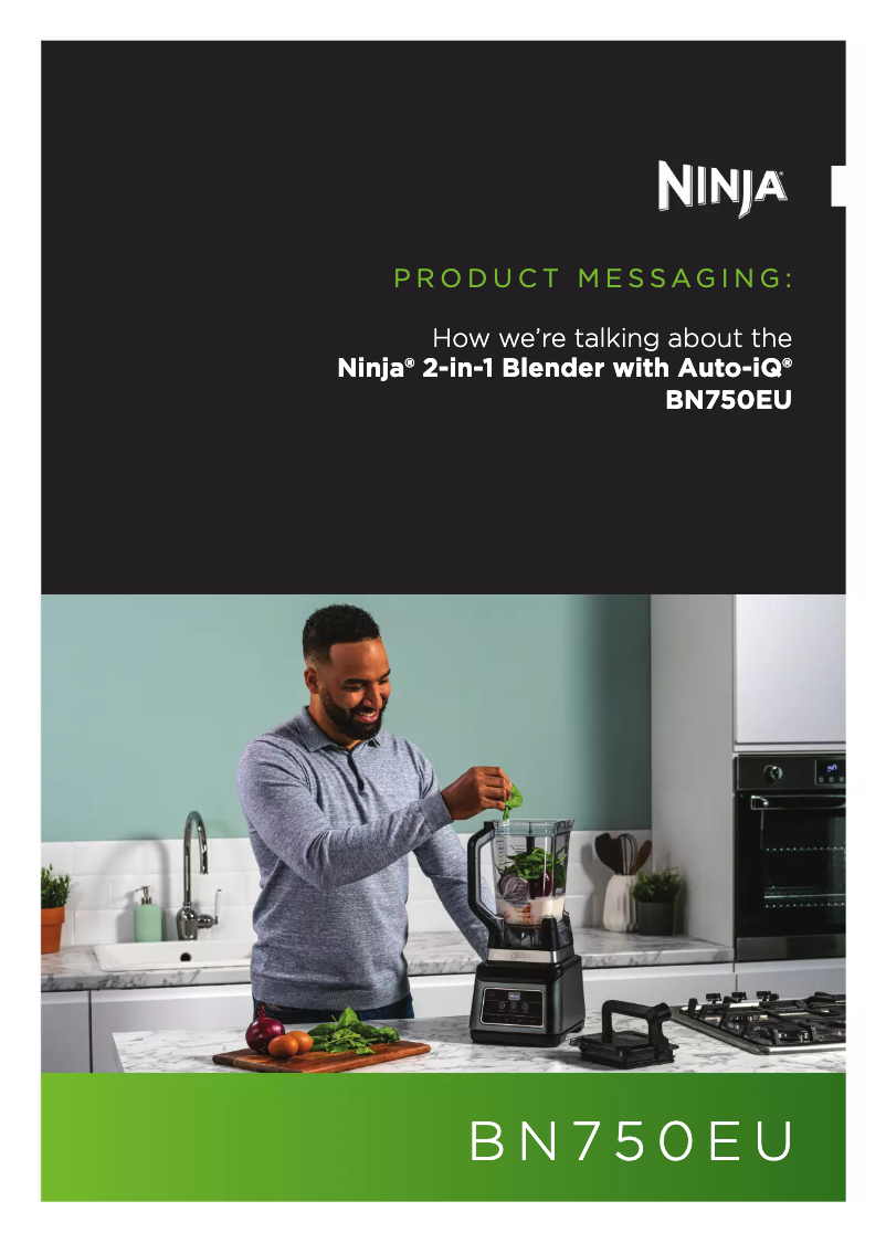 Page n°1 - Fiche technique Ninja Professional Plus Duo BN750