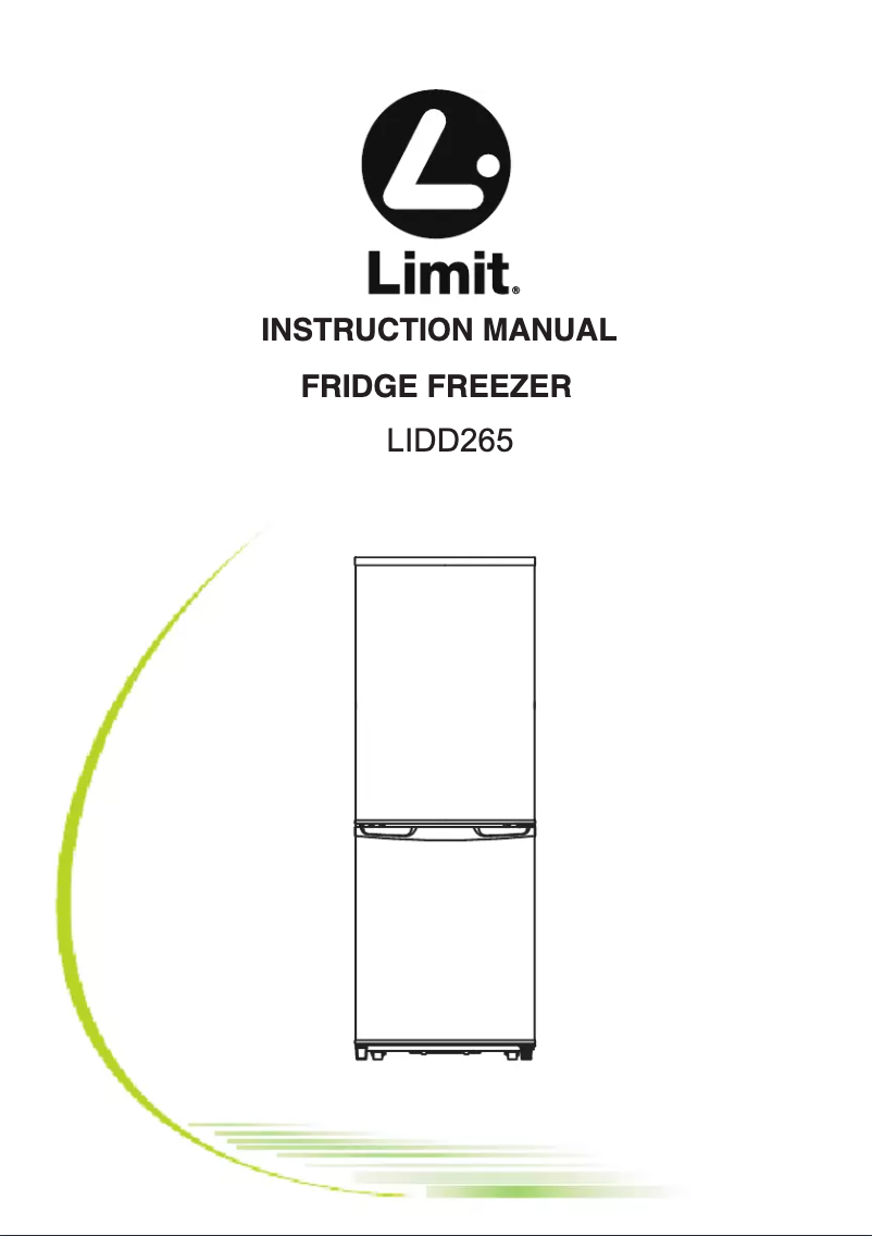 Page n°1 - Manuel utilisateur Limit LIDD265S