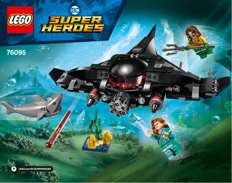 Page n°1 - Manuel utilisateur Lego DC Super Heroes 76095