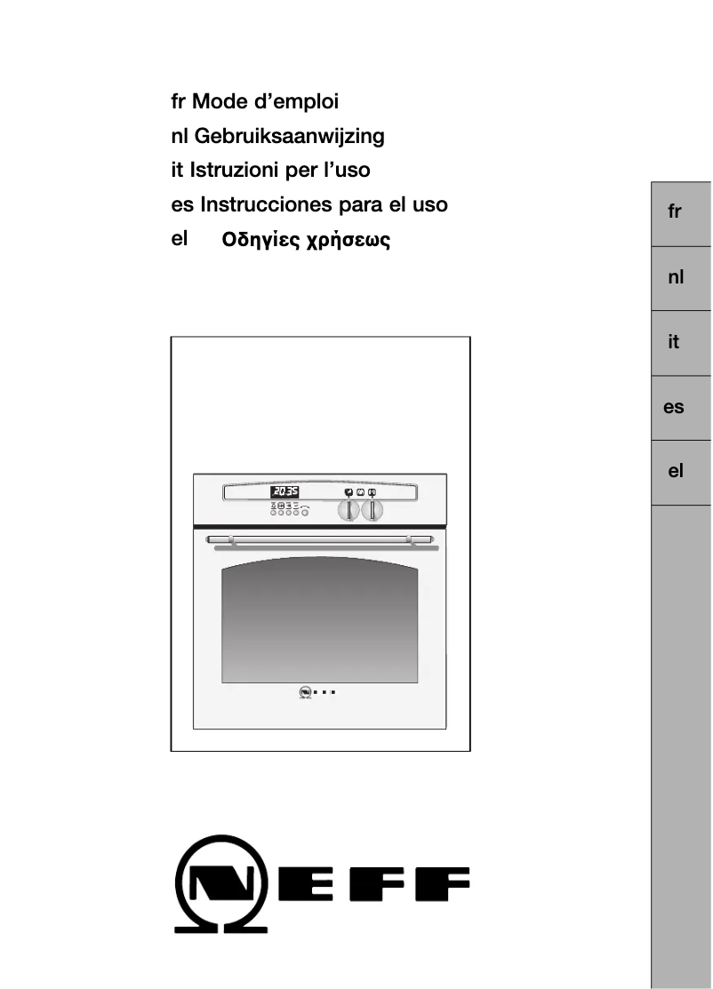 Page n°1 - Manuel utilisateur Neff B1481JBSWN