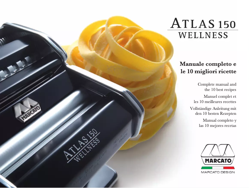Page 1 de la notice Manuel utilisateur Marcato Atlas 150 Wellness