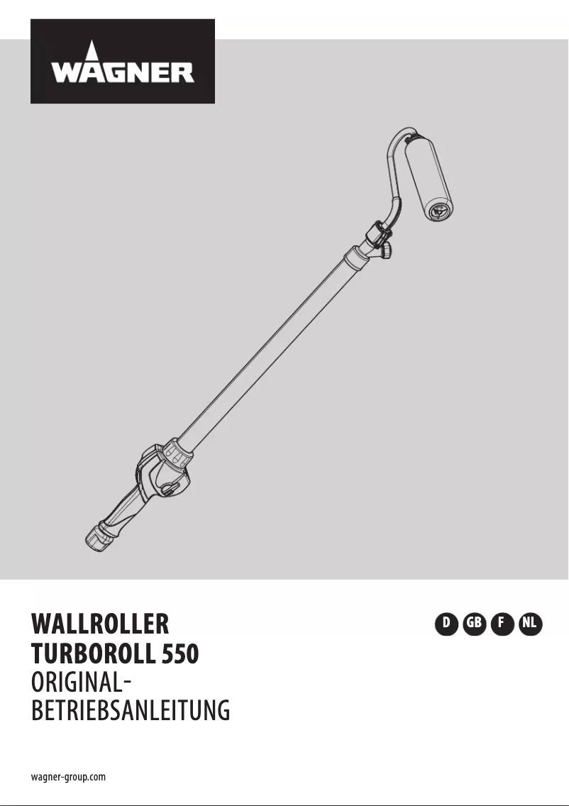 Image de la première page du manuel de l'appareil TurboRoll 550