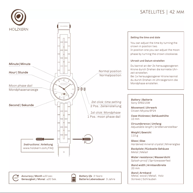Page n°1 - Manuel utilisateur Holzkern Triton