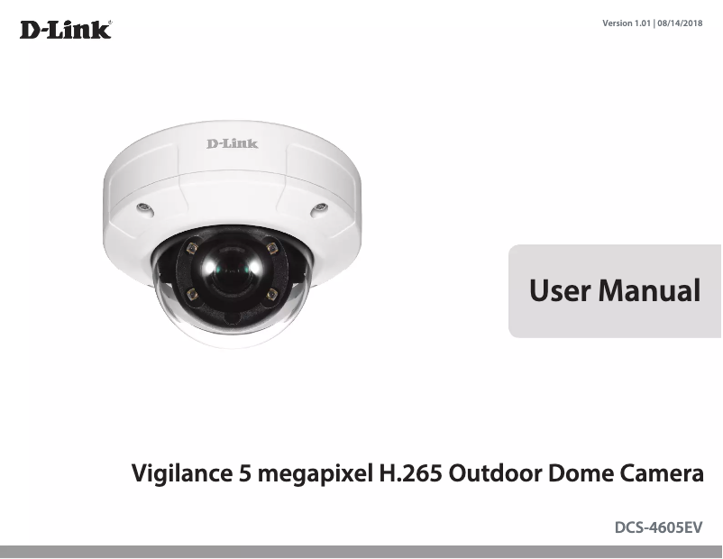 Page n°1 - Manuel utilisateur D-Link DCS-4602EV