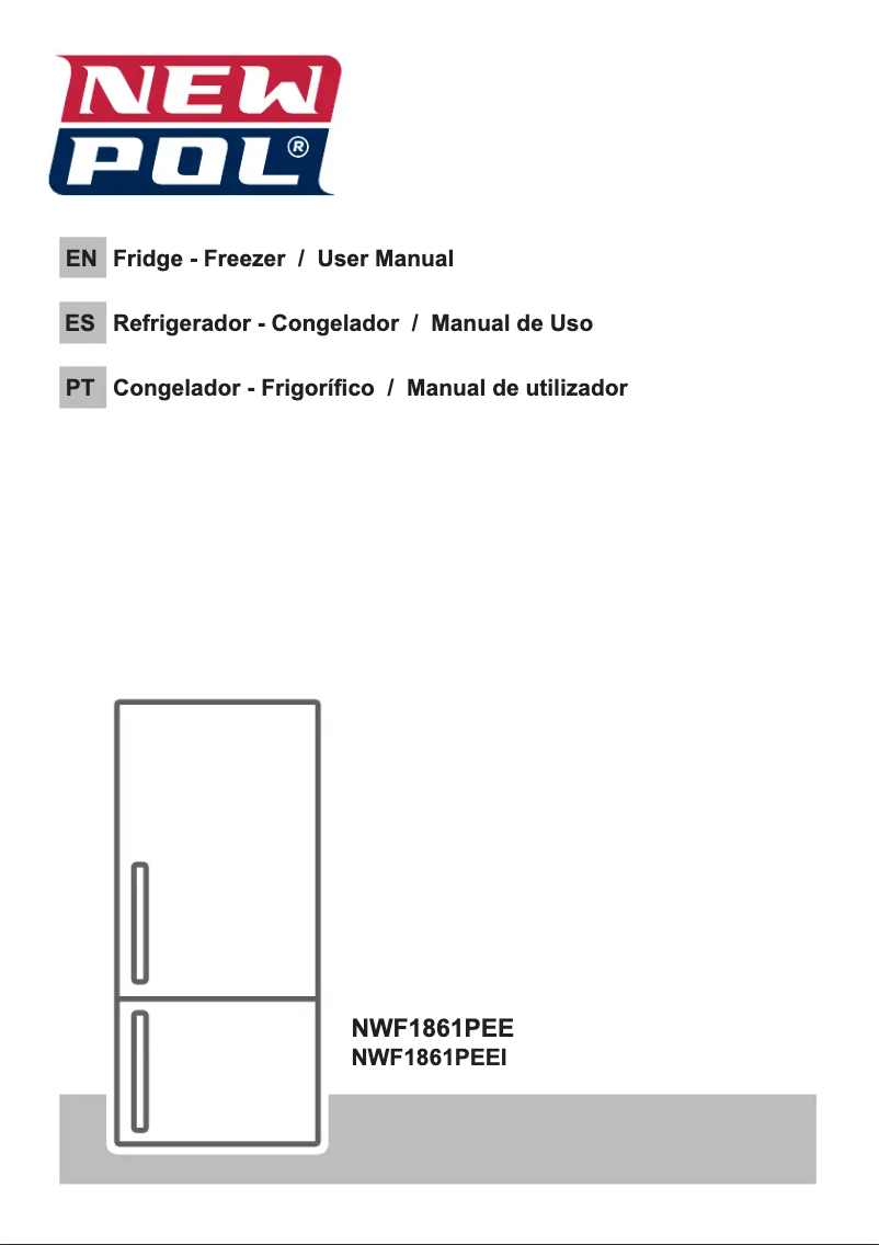 Page 1 de la notice Mode d'emploi New Pol NWF1861PEEI