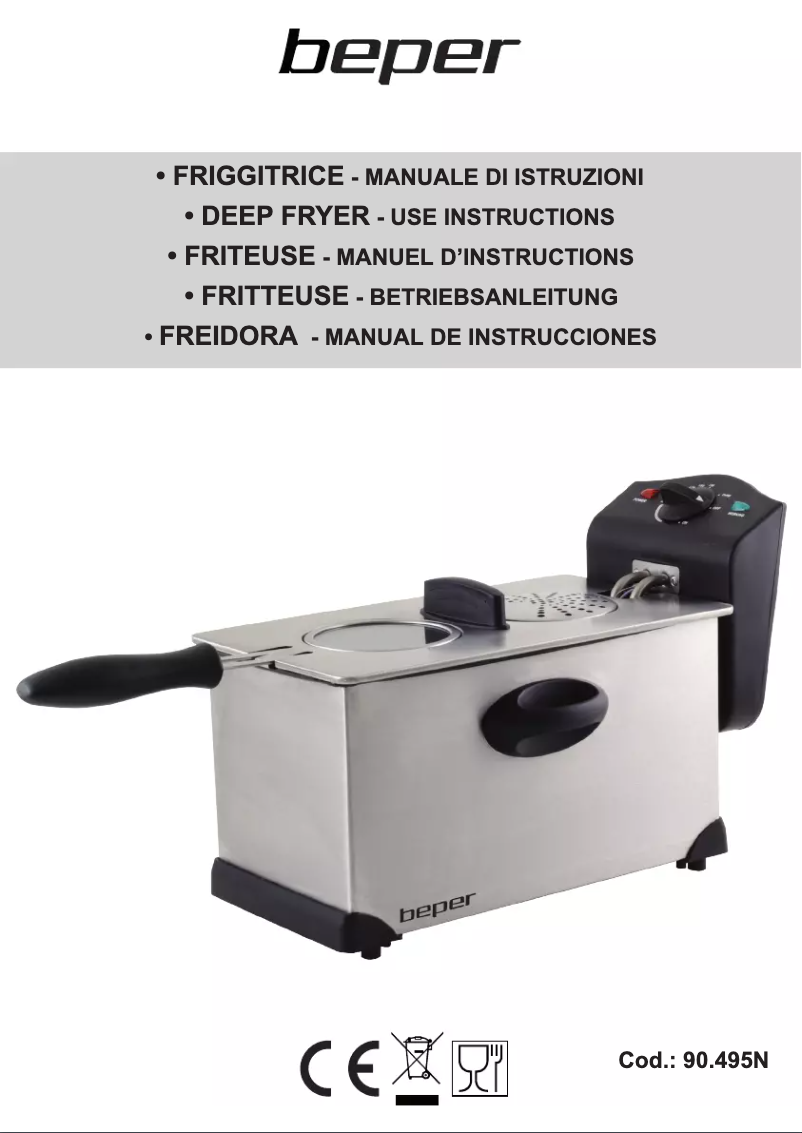 Page 1 de la notice Manuel utilisateur Beper 90.495N