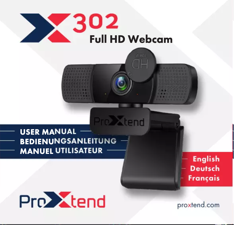 Image de la première page du manuel de l'appareil X302