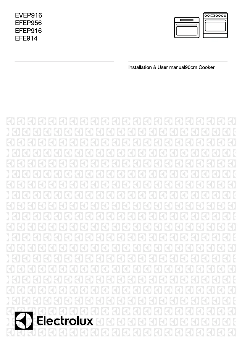 Page 1 de la notice Manuel utilisateur Electrolux EFE914DSD