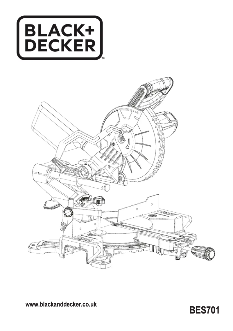 Page 1 de la notice Manuel utilisateur Black & Decker BES701