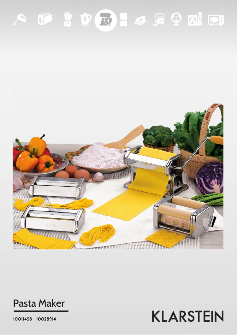 Page 1 of the manual User Manual Klarstein Siena Rossa