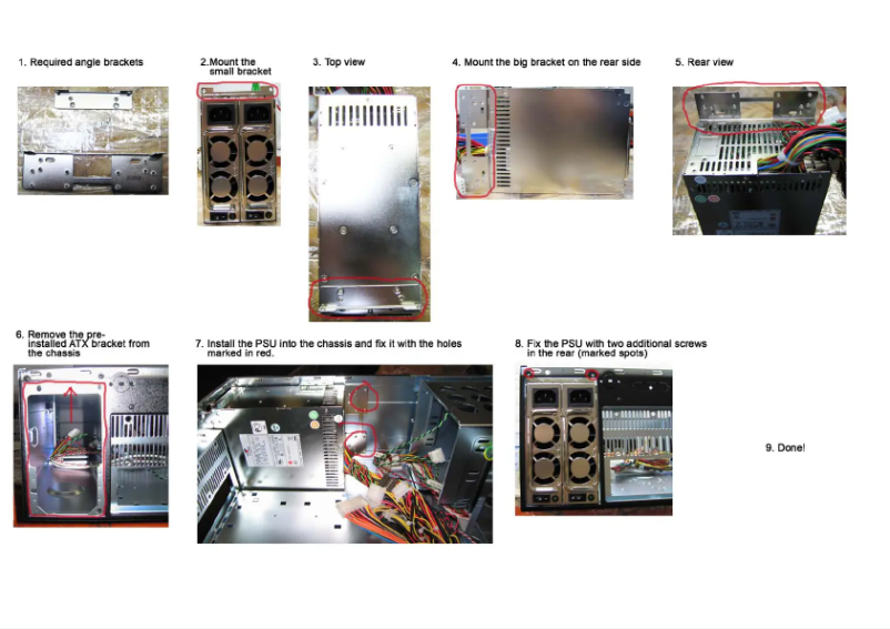 Página 1 del manual Manual de usuario Chieftec MRW-5600V