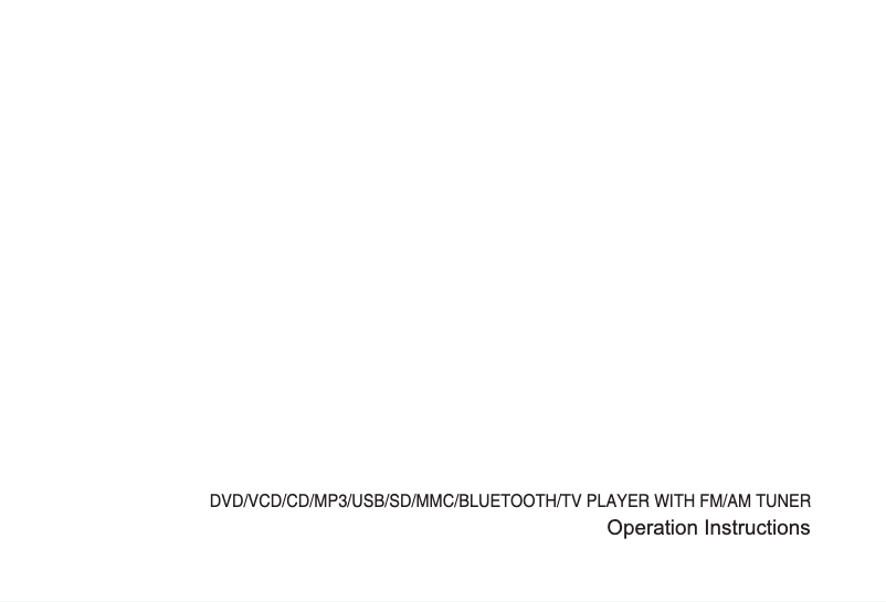 Page 1 de la notice Manuel utilisateur Caliber MCD 883