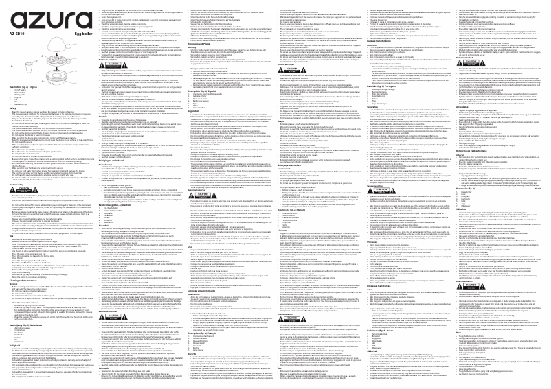 Image de la première page du manuel de l'appareil AZ-EB10