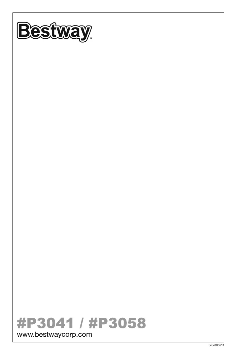 Page 1 de la notice Manuel utilisateur Bestway 69009