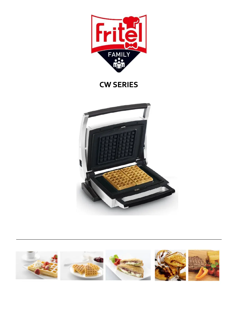 Page 1 de la notice Manuel utilisateur Fritel CW 2468