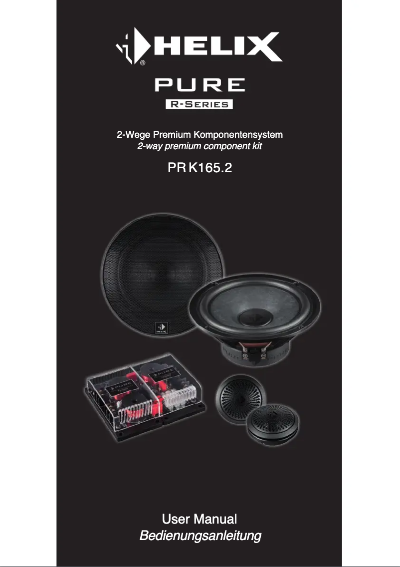 Imagen de la primera página del manual del dispositivo Pure PRK165.2