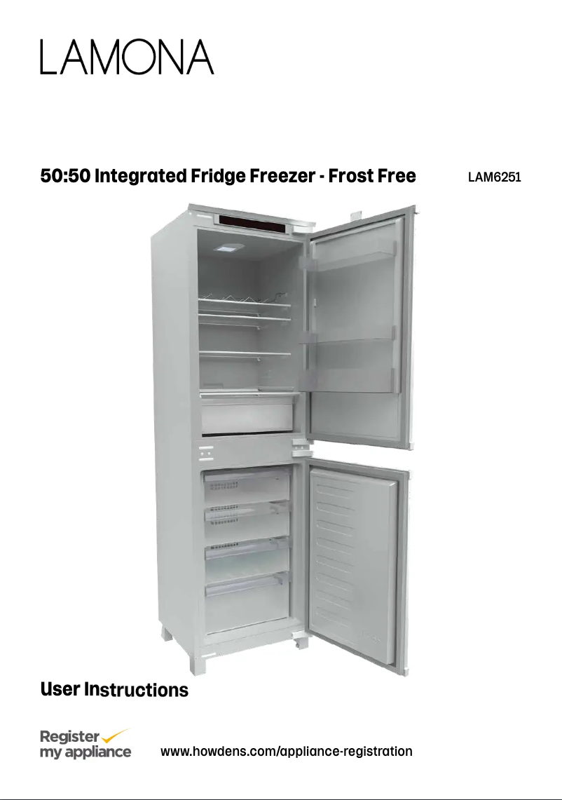 Page 1 de la notice Manuel utilisateur Lamona LAM6251