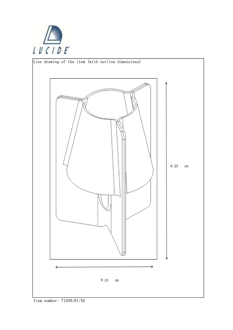 Page n°1 - Manuel utilisateur Lucide Tripli