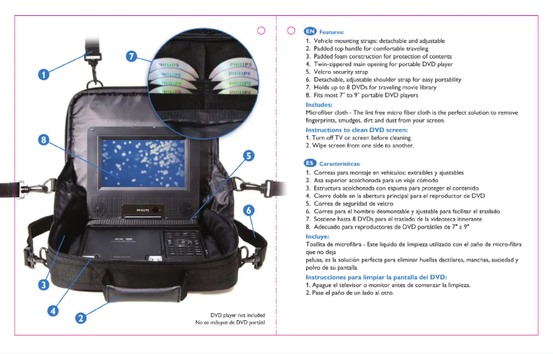 Image de la première page du manuel de l'appareil SVC4004W