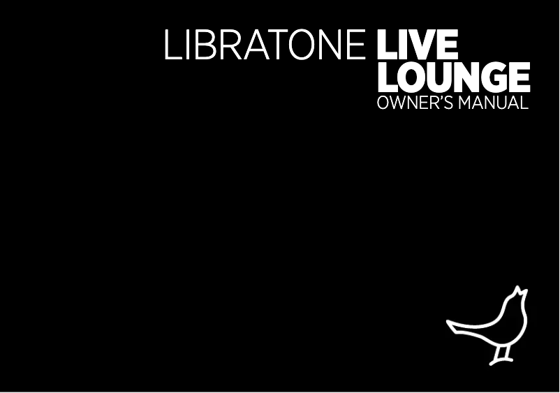 Page 1 de la notice Manuel utilisateur Libratone Lounge