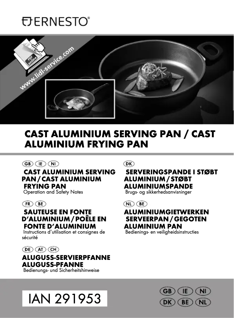 Page 1 de la notice Manuel utilisateur Ernesto GBB60NSYFE