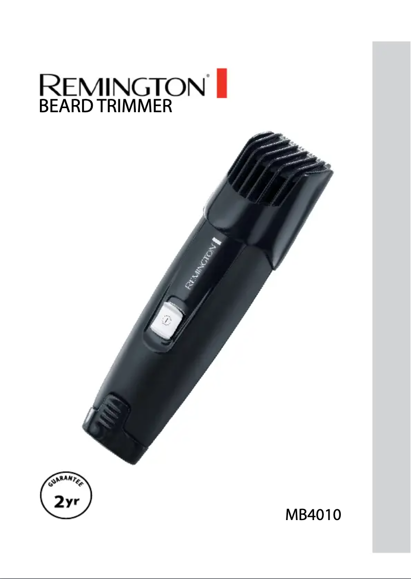 Image de la première page du manuel de l'appareil MB4010 Horizon