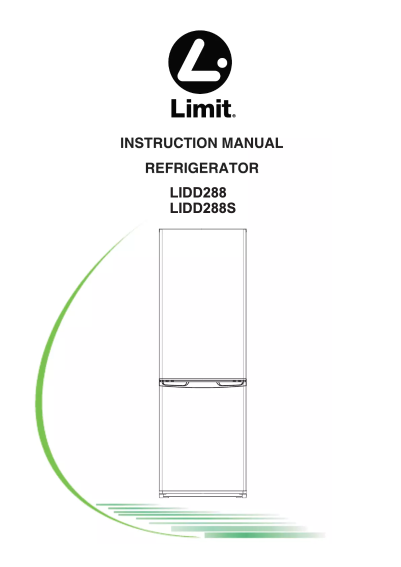 Page n°1 - Manuel utilisateur Limit LIDD288S
