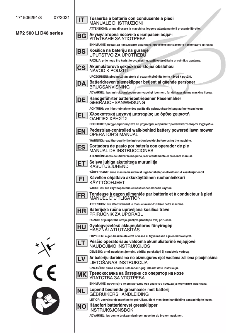 Image de la première page du manuel de l'appareil Twinclip 950 SQ AE
