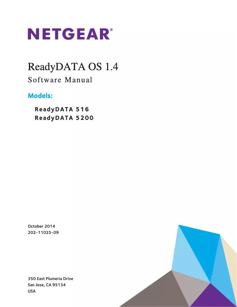 Page 1 de la notice Manuel utilisateur Netgear ReadyData RD5200