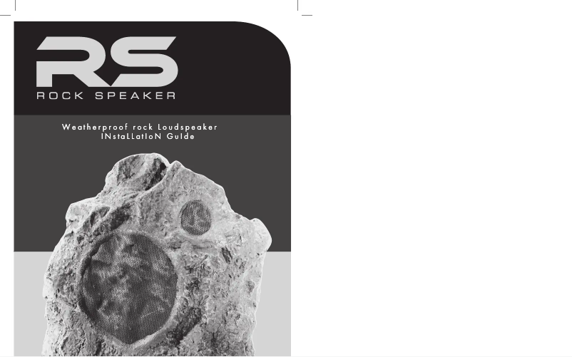 Image de la première page du manuel de l'appareil RS PRO RS6Si