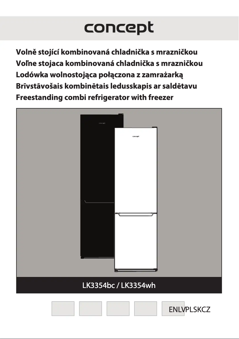 Image de la première page du manuel de l'appareil LK3354wh