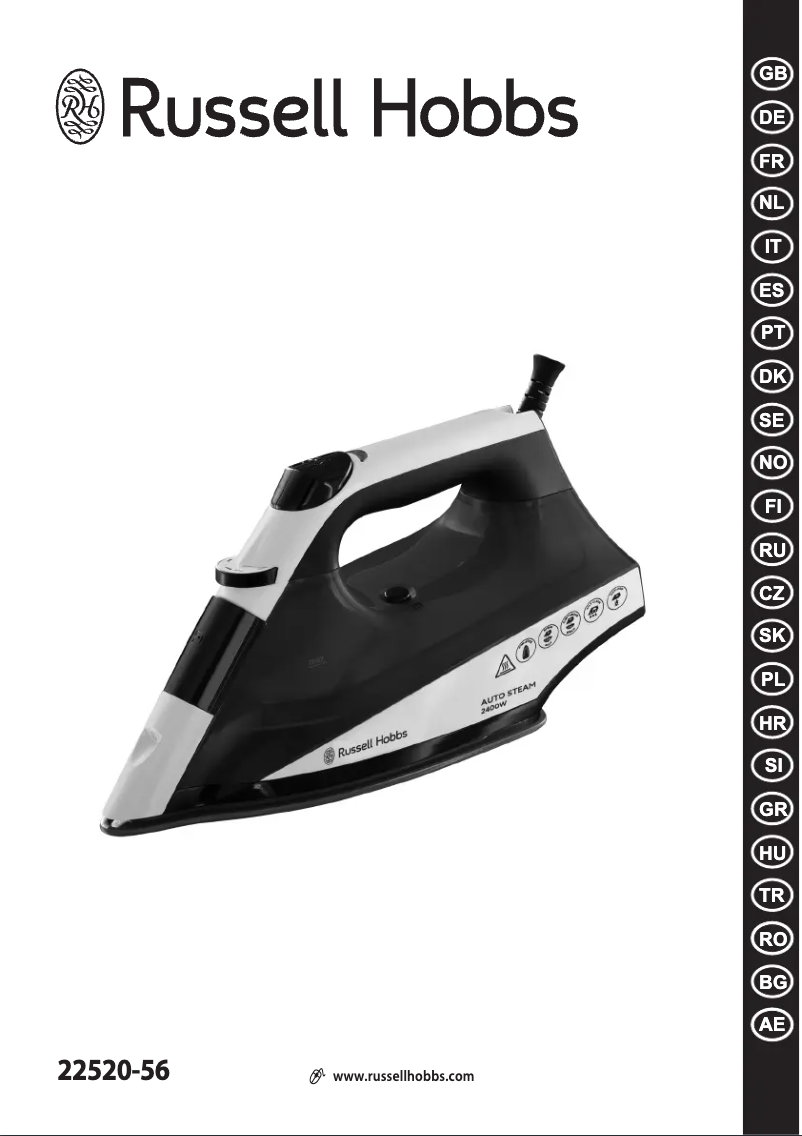 Imagen de la primera página del manual del dispositivo AutoSteam 22520-56