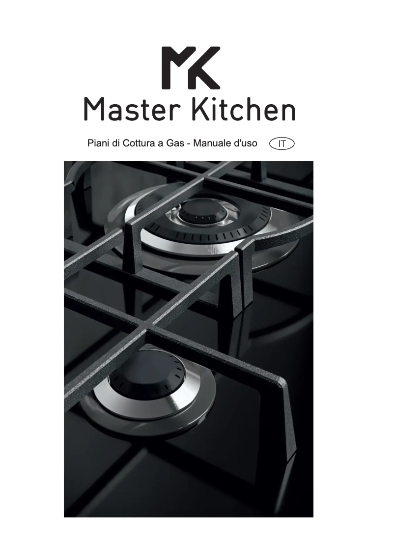 Page 1 de la notice Manuel utilisateur Master Kitchen MKHG 382-ED F GCBK