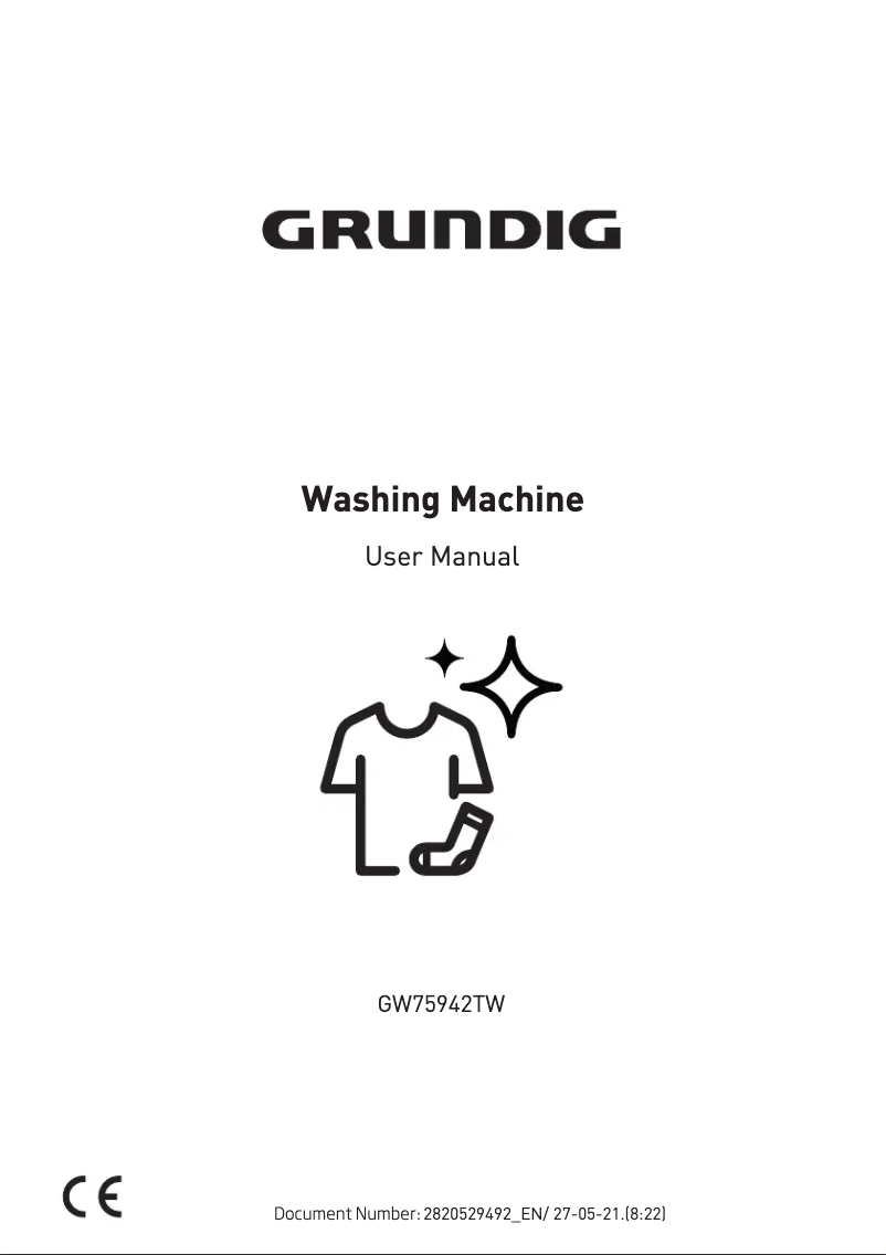 Page n°1 - Manuel utilisateur Grundig GW75942TG