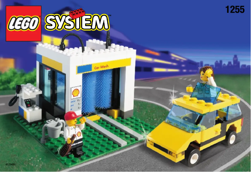 Page 1 de la notice Manuel utilisateur Lego CAR WASH