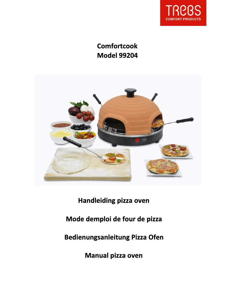 Page 1 de la notice Manuel utilisateur Trebs Comfortcook 99204
