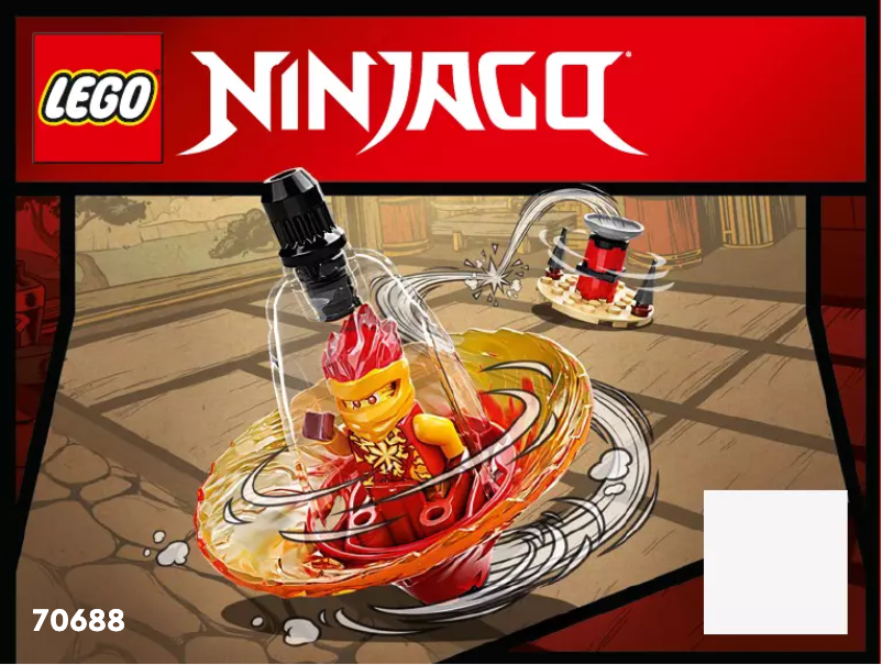 Image de la première page du manuel de l'appareil Ninjago 70688