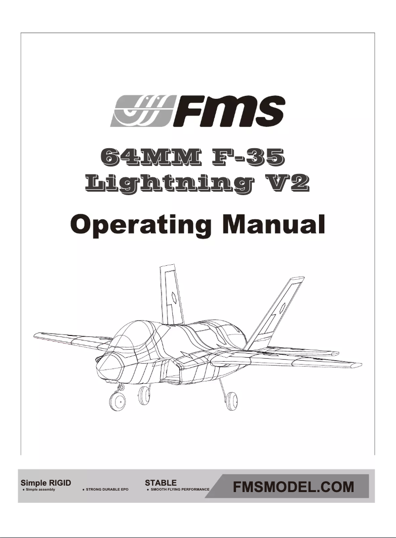 Page 1 de la notice Manuel utilisateur FMS F35 V2